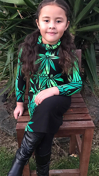 Annie's Green Ofe Dress